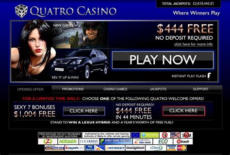 Quatro casino instant play We do NOT recommend playing with Quatro casino